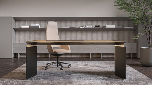 Bureau de Direction Assis-Debout MOVE&LEAD par Narbutas : L'ergonomie au sommet de l'élégance
