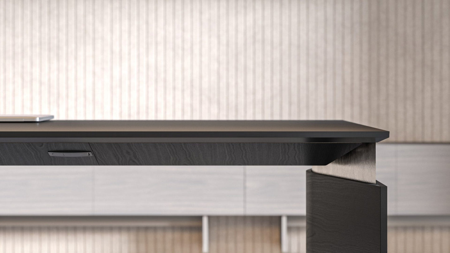Bureau de Direction Assis-Debout MOVE&LEAD par Narbutas : L'ergonomie au sommet de l'élégance