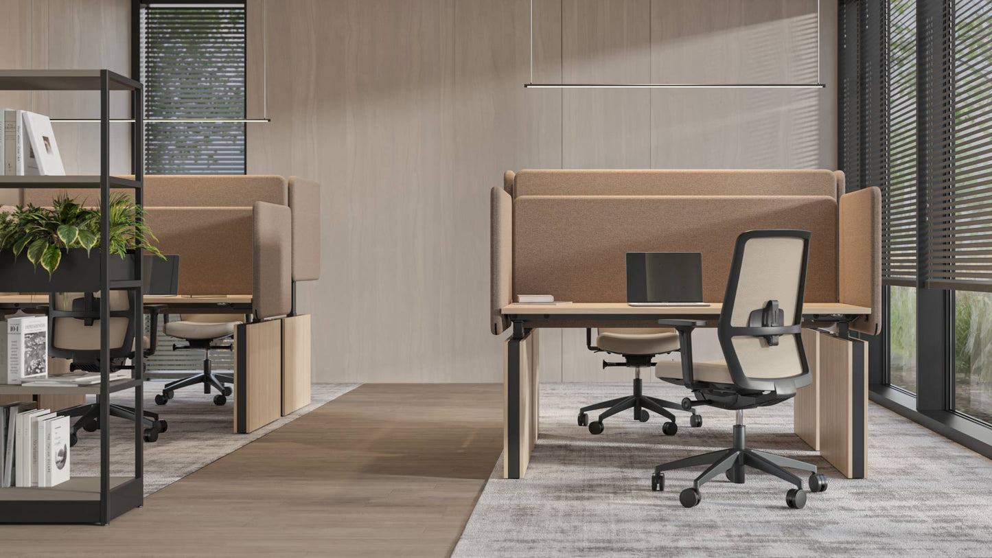 Écrans Acoustiques de Bureau FONO par Narbutas : Le silence absolu (Classe A) au service de la concentration