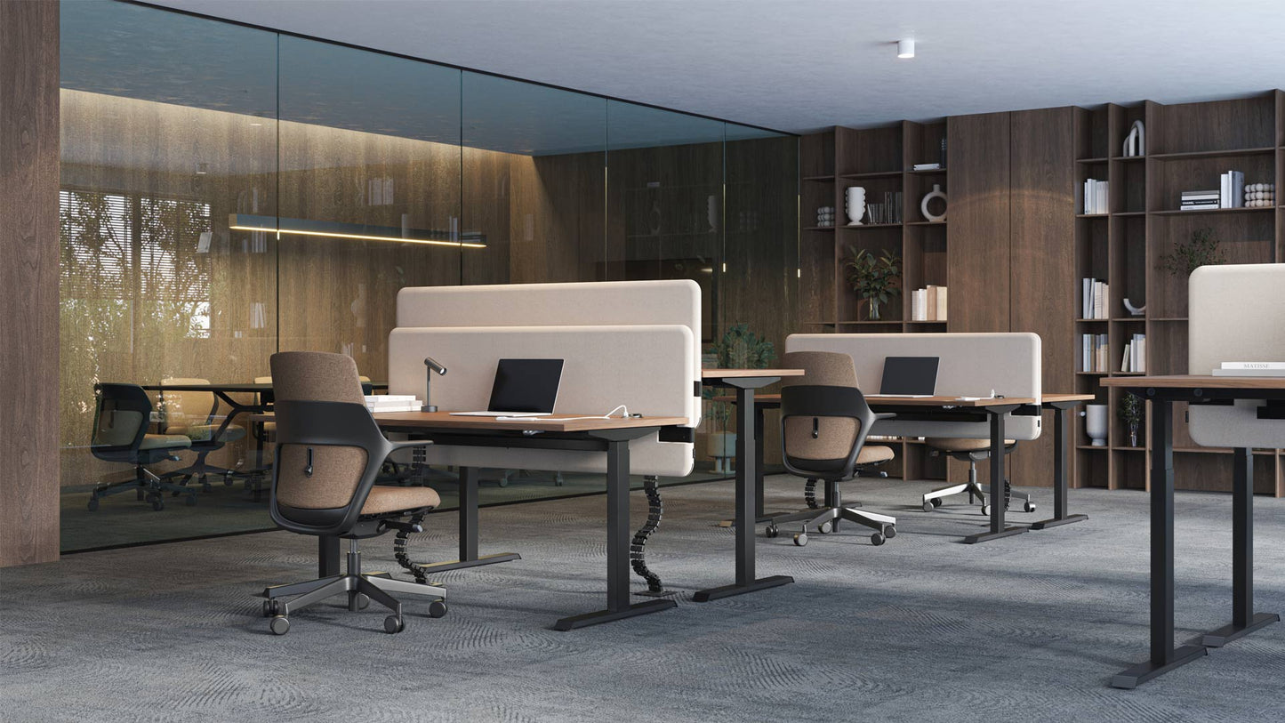 Bureau Assis-Debout MOTION par Narbutas : L'ergonomie au cœur de votre open-space