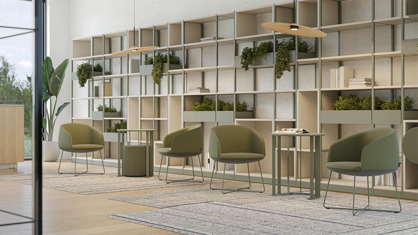 Chaise Lounge KOPA par Narbutas : Le luxe de ralentir au bureau
