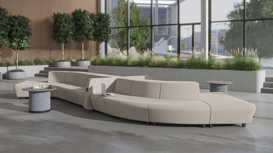 Canapé Modulaire SOFT ROCK par Narbutas : L'espace Lounge inspiré par la nouvelle génération