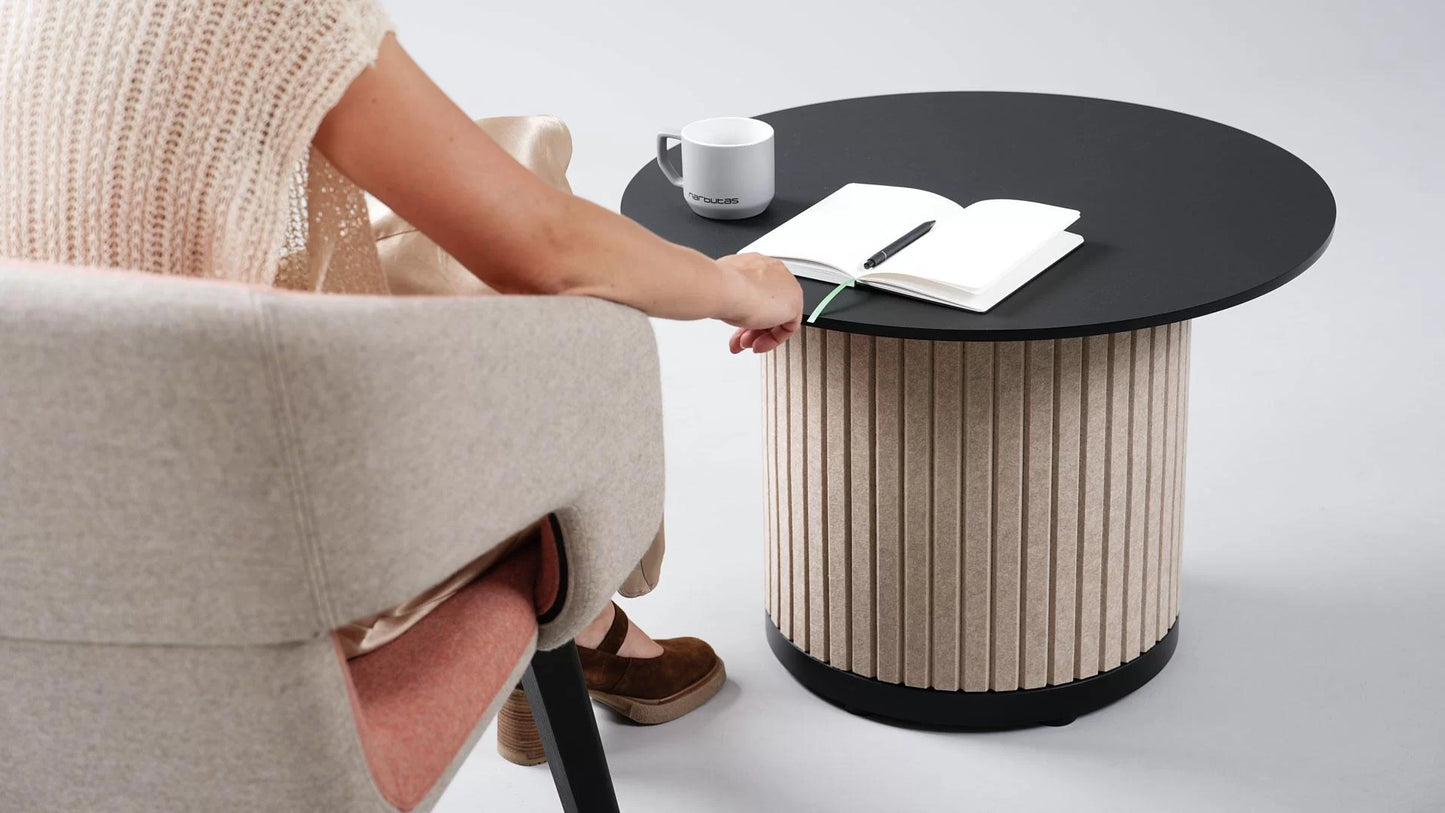 Table Basse PARTHOS par Narbutas : L'architecture sculpturale au cœur de votre espace Lounge