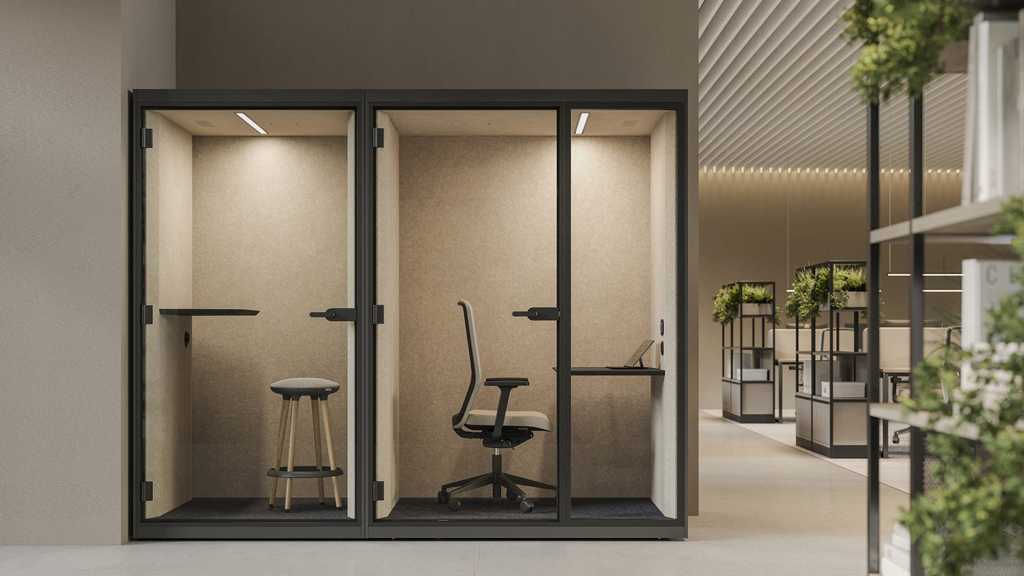 Cabine SONUS S+ par Narbutas : Le bureau individuel de concentration