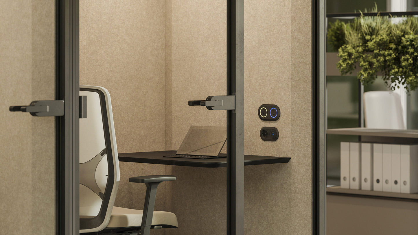 Cabine SONUS S+ par Narbutas : Le bureau individuel de concentration