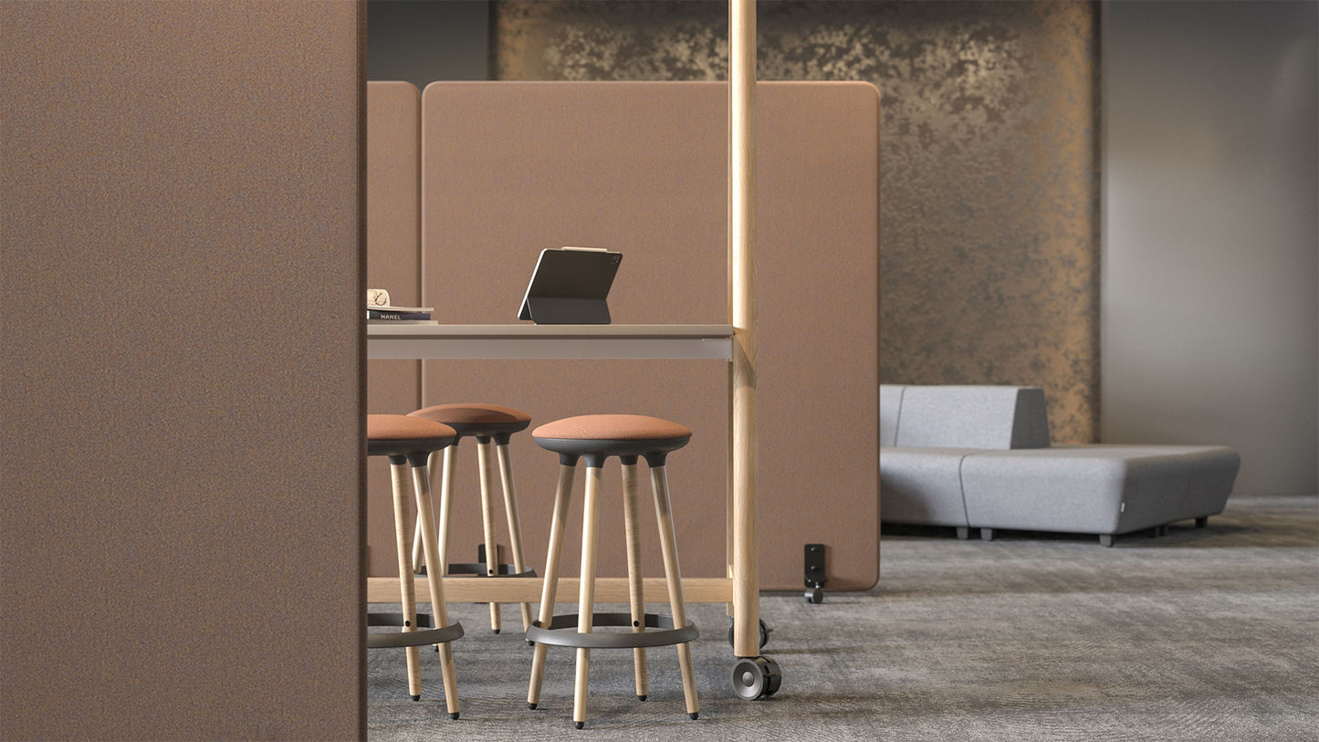 Écrans Acoustiques FREE STANDING par Narbutas : L'architecture mobile au service du silence