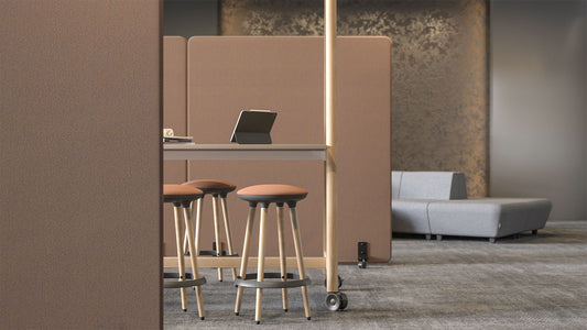 Écrans Acoustiques FREE STANDING par Narbutas : L'architecture mobile au service du silence