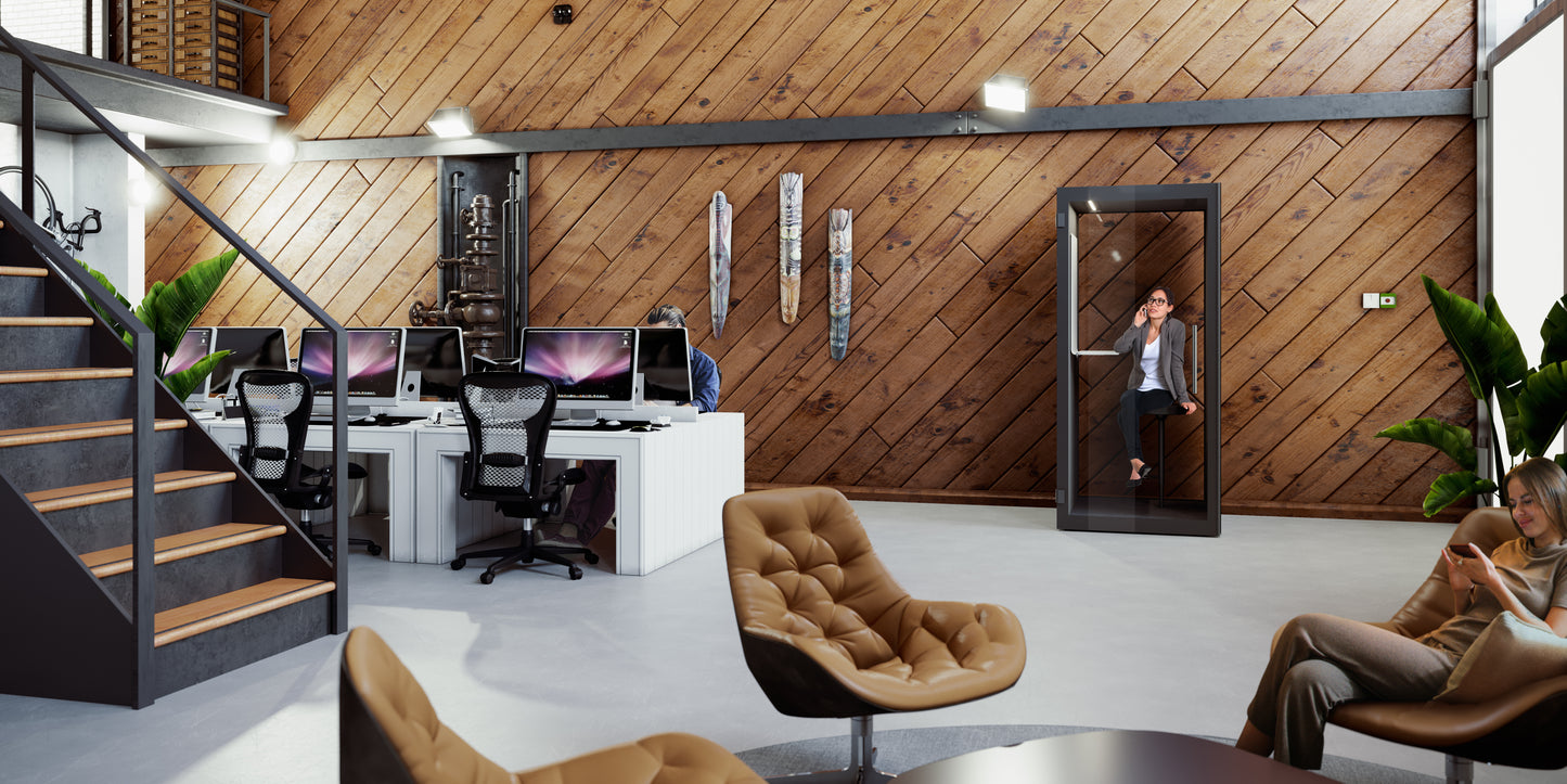 Silen Chatbox Single - Cabine Acoustique Individuelle (Gamme Express)