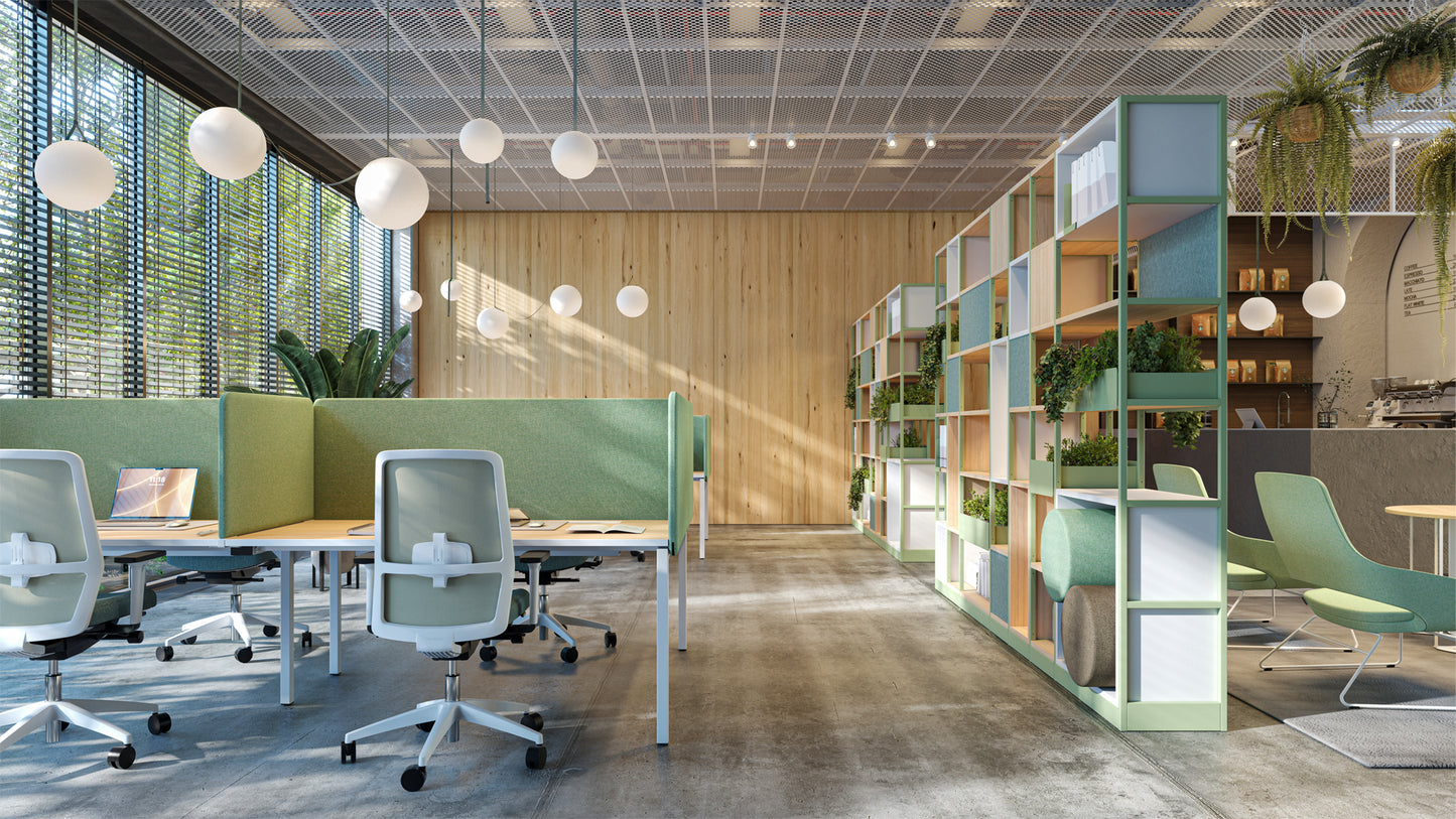 Écrans Acoustiques de Bureau TOP 530 par Narbutas : Le best-seller incontournable de l'open-space
