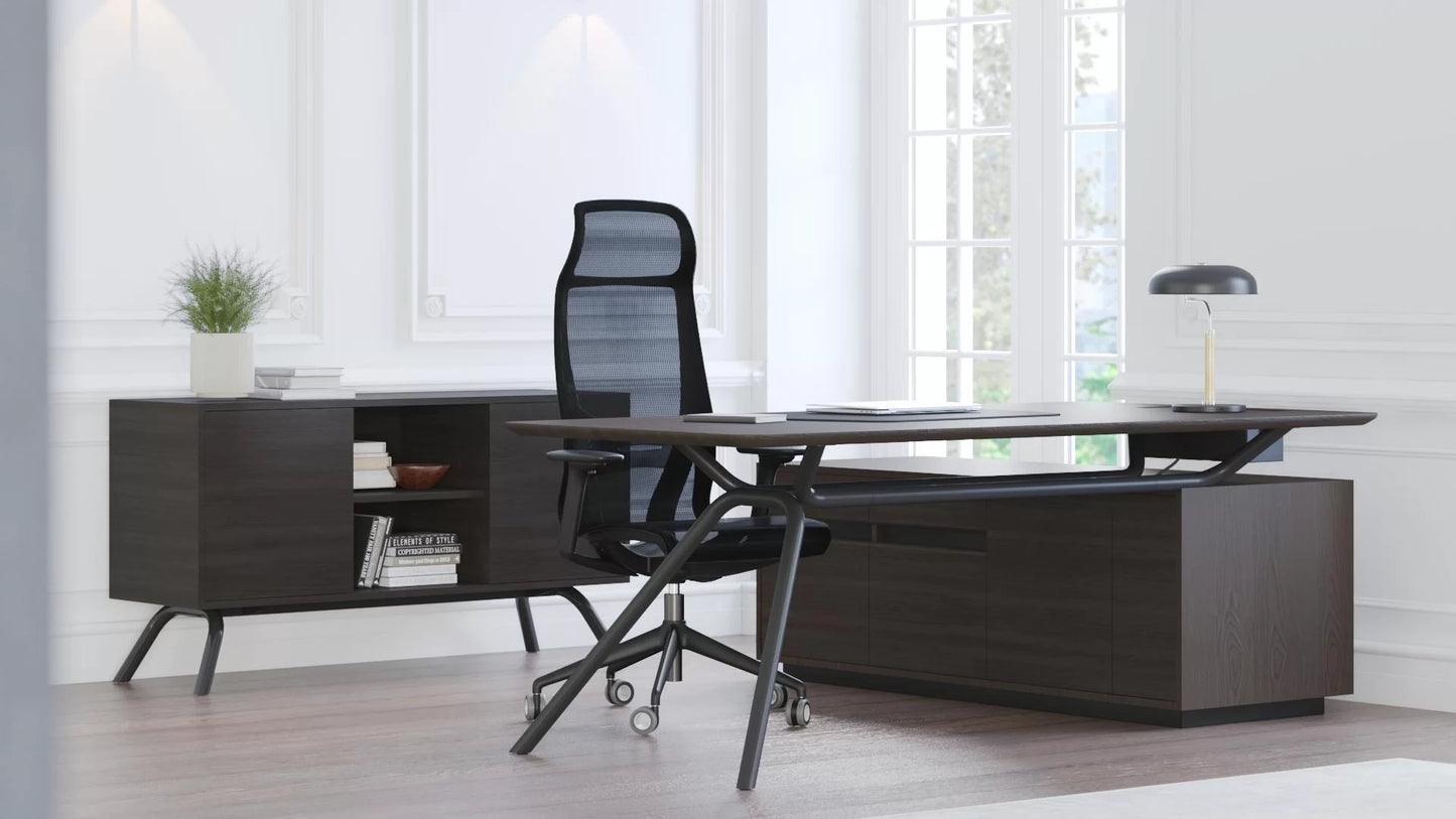 Fauteuil de Direction D-CHAIR par Narbutas : Le minimalisme primé, l'envergure Executive