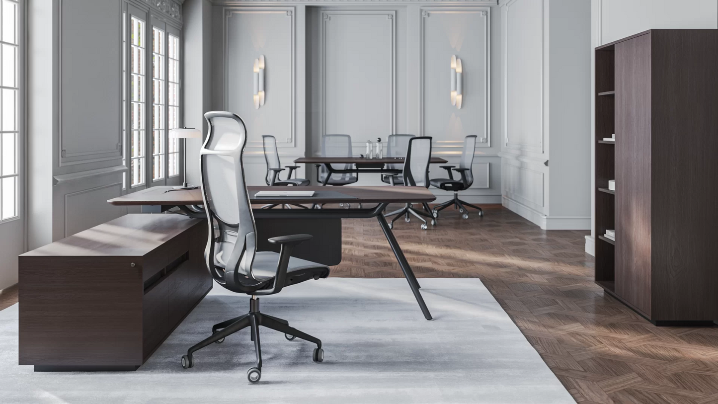 Bureau de Direction ARQUS par Narbutas : Le luxe moderne au caractère affirmé