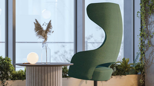 Chaise Lounge SANDIE par Narbutas : L'élégance organique pour vos moments de détente