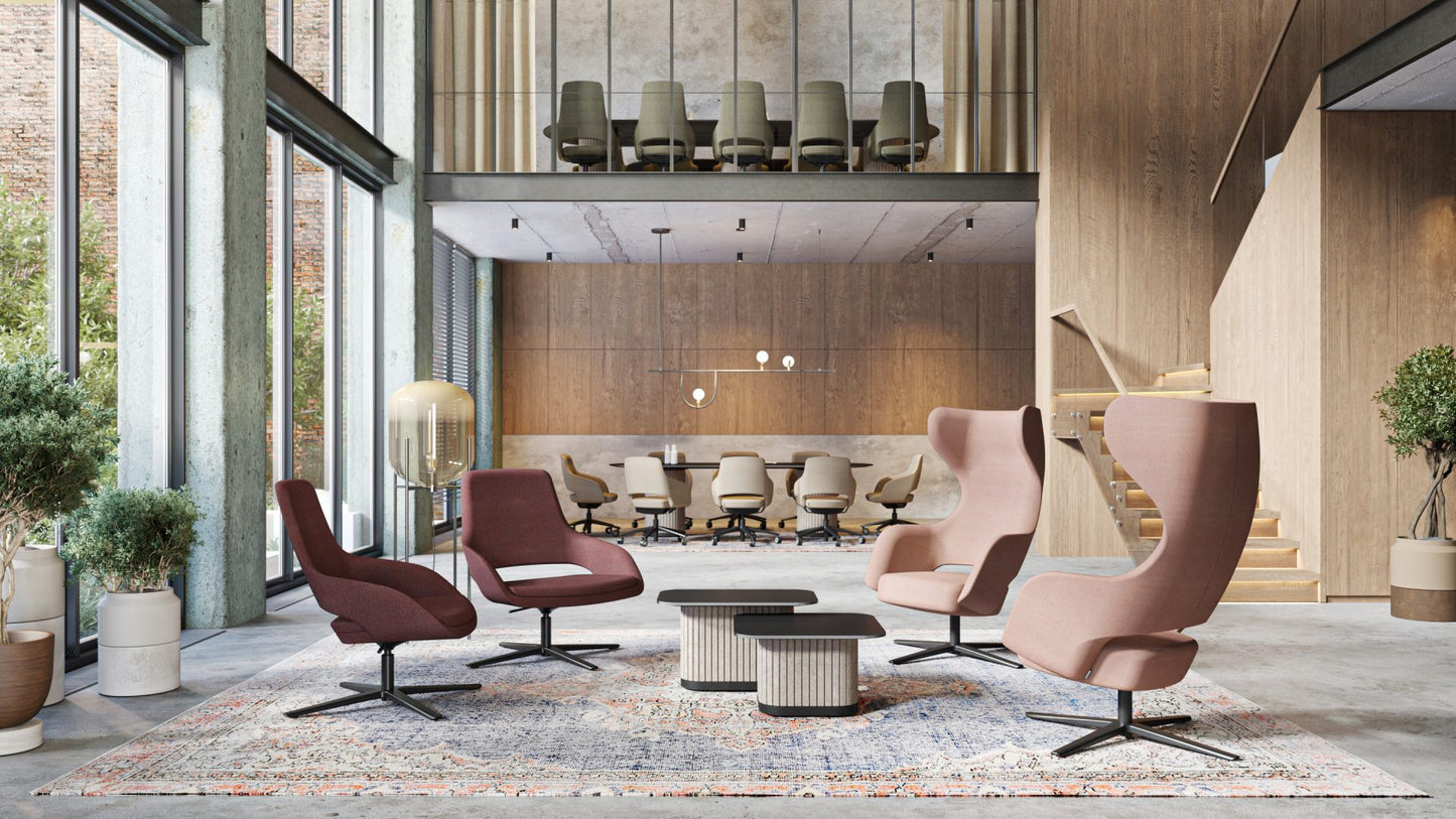Chaise Lounge SANDIE par Narbutas : L'élégance organique pour vos moments de détente