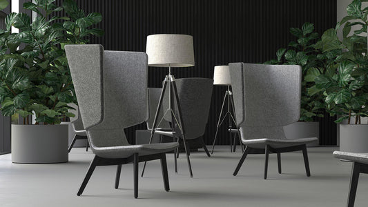 Fauteuil Lounge TWIST&SIT par Narbutas : Le design scandinave vibrant et expressif