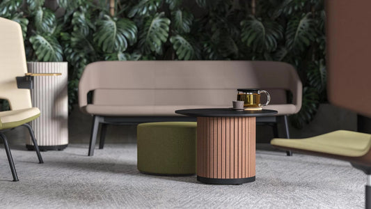 Table Basse PARTHOS par Narbutas : L'architecture sculpturale au cœur de votre espace Lounge