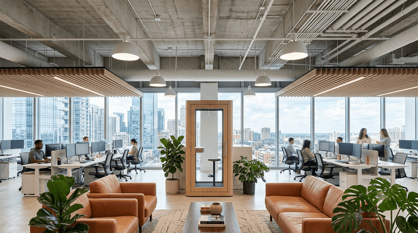 Espace de bureau amenage VOLUM OFFICE